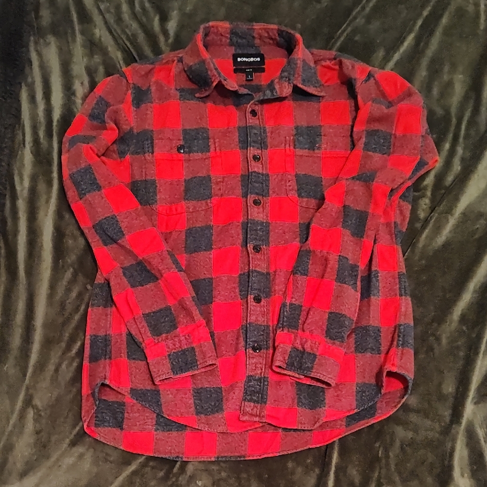 Bonobos Men's Bufflo Check Flannel